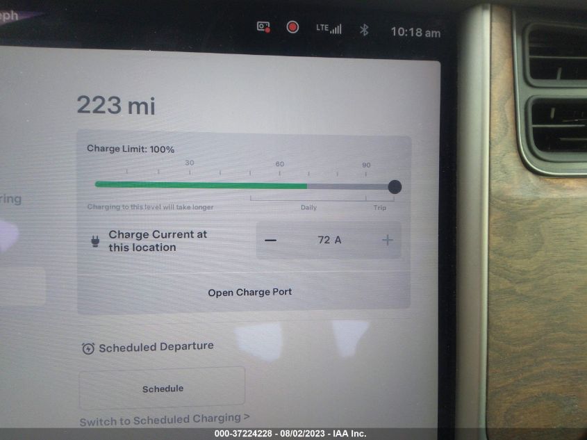 2018 TESLA MODEL S 75D/100D/P100D - 5YJSA1E4XJF276020