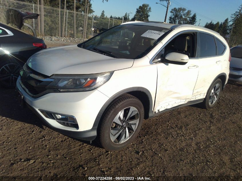 2015 HONDA CR-V TOURING - 5J6RM4H95FL117676