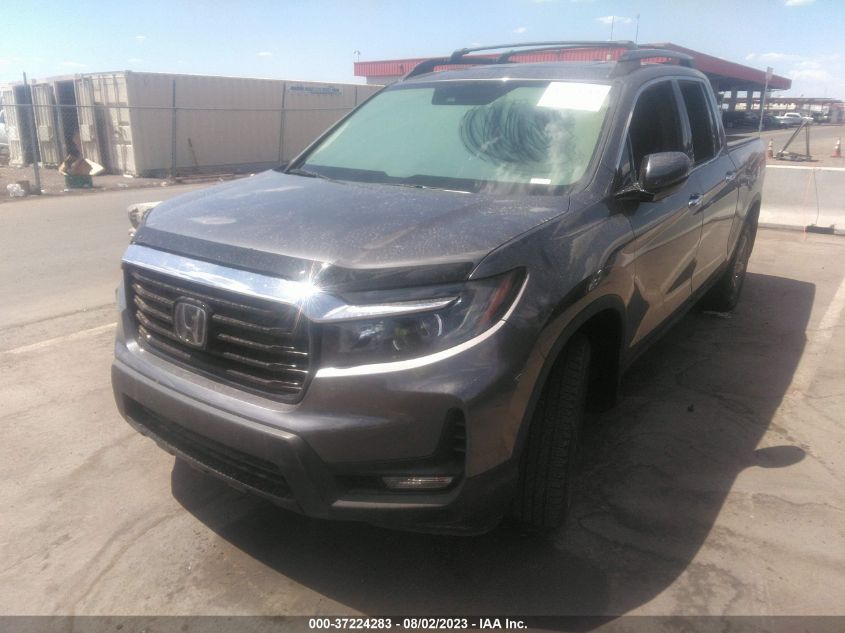 2021 HONDA RIDGELINE RTL-E - 5FPYK3F76MB011733