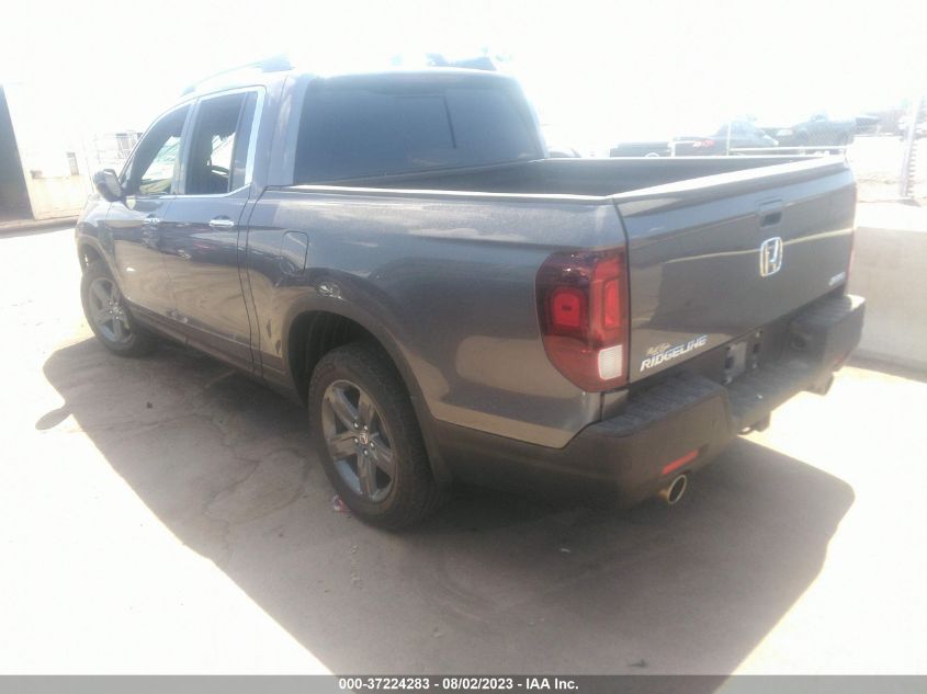 2021 HONDA RIDGELINE RTL-E - 5FPYK3F76MB011733