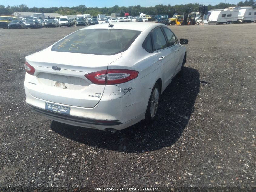 2013 FORD FUSION SE HYBRID - 3FA6P0LU1DR298445