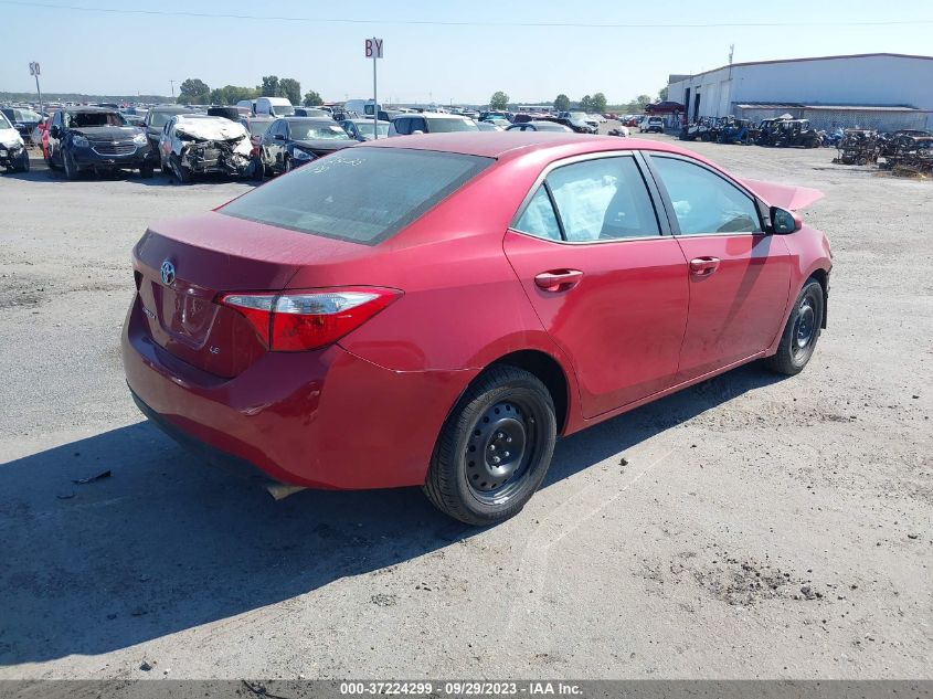 2015 TOYOTA COROLLA L/LE/S/S PLUS/LE PLUS - 5YFBURHE3FP192448