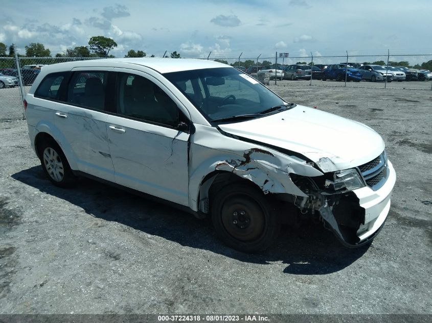 2013 DODGE JOURNEY AMERICAN VALUE PKG - 3C4PDCABXDT701139