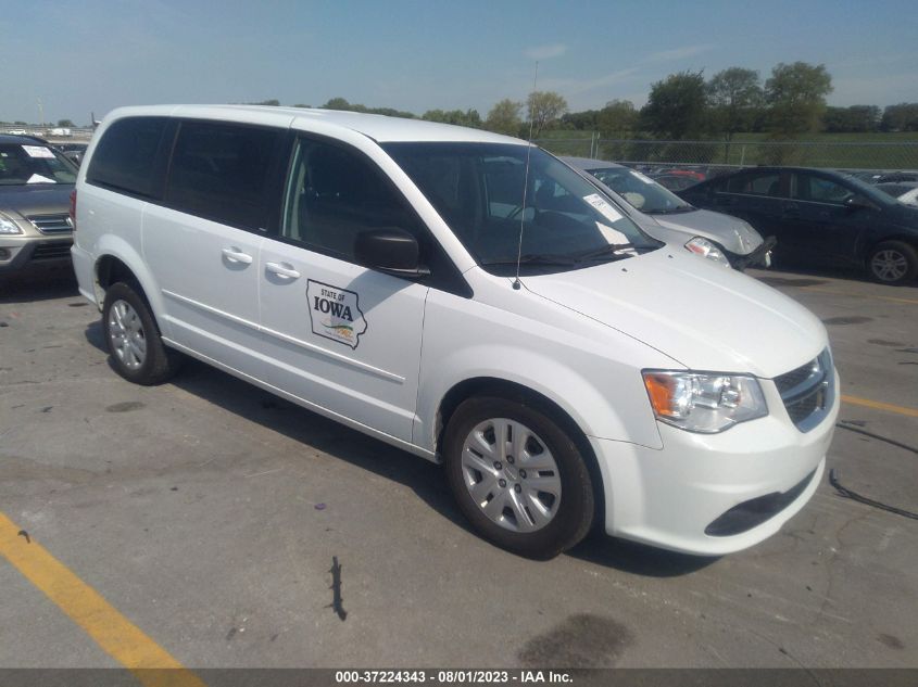 2014 DODGE GRAND CARAVAN SE - 2C4RDGBG1ER227046