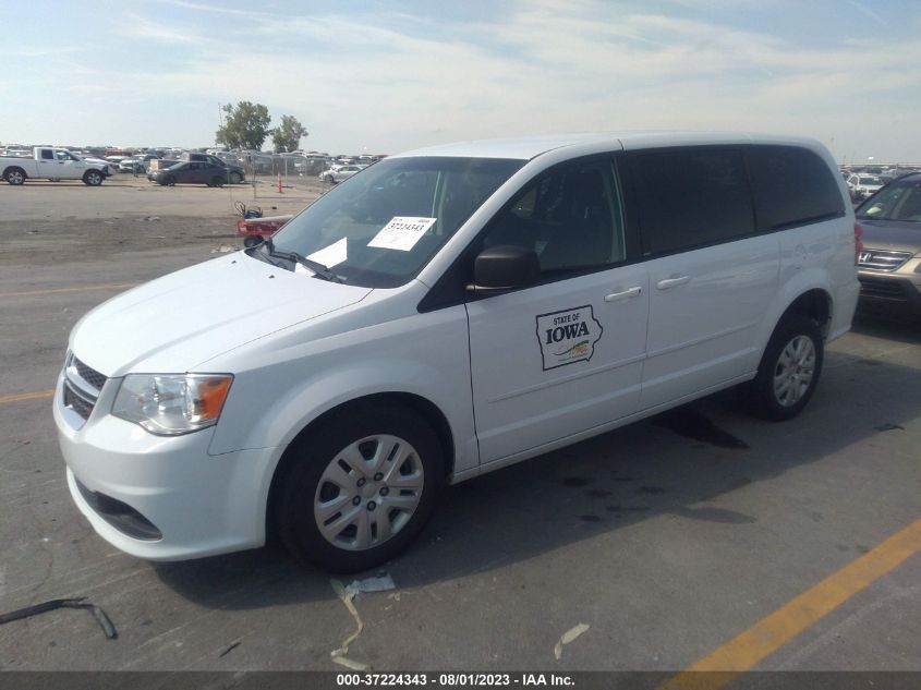 2014 DODGE GRAND CARAVAN SE - 2C4RDGBG1ER227046