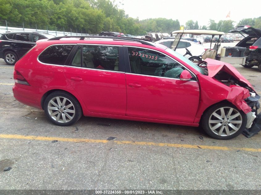 2013 VOLKSWAGEN JETTA SPORTWAGEN TDI W/SUNROOF & NAV - 3VWPL7AJ9DM637703