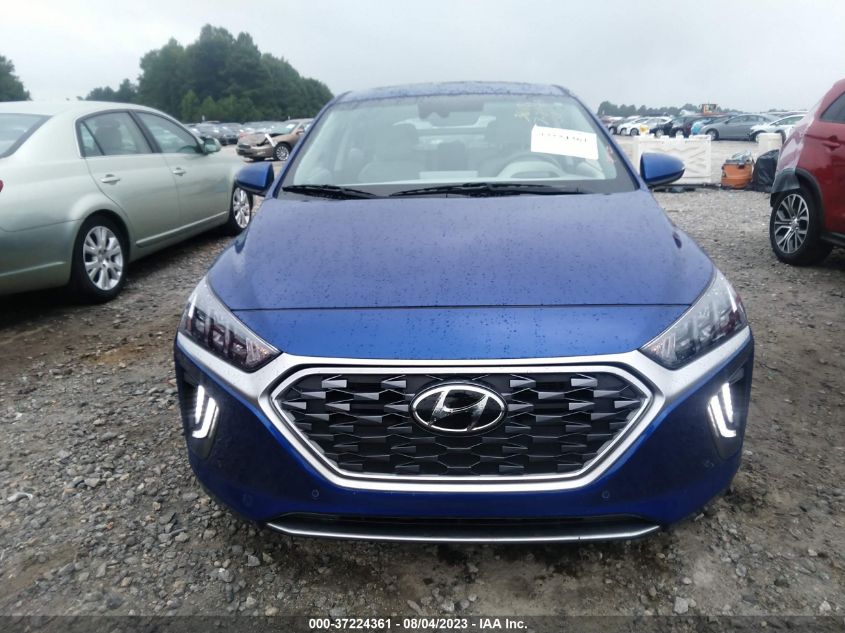 2020 HYUNDAI IONIQ HYBRID LIMITED - KMHC05LCXLU201607