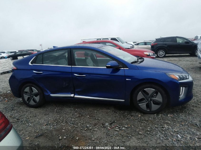 2020 HYUNDAI IONIQ HYBRID LIMITED - KMHC05LCXLU201607
