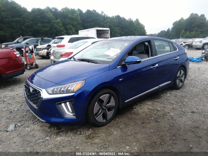 2020 HYUNDAI IONIQ HYBRID LIMITED - KMHC05LCXLU201607