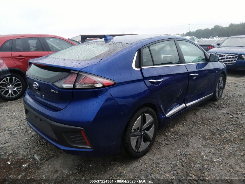 2020 HYUNDAI IONIQ HYBRID LIMITED - KMHC05LCXLU201607