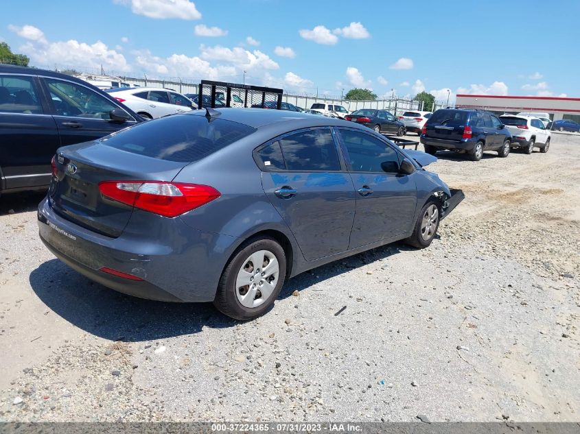 2016 KIA FORTE LX - KNAFK4A69G5612304