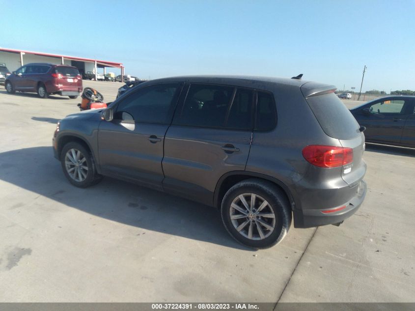 2014 VOLKSWAGEN TIGUAN S/SE/SEL/R-LINE - WVGAV3AX8EW578771