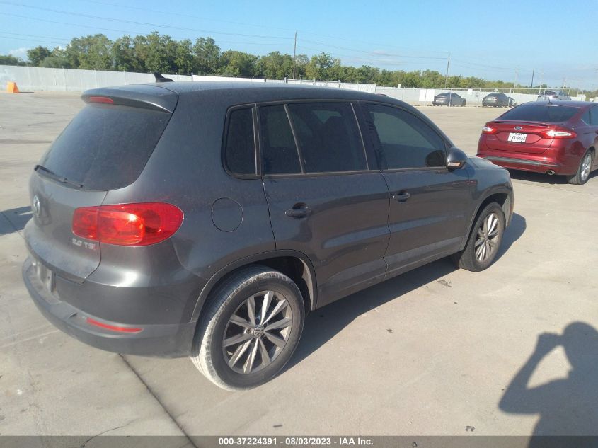 2014 VOLKSWAGEN TIGUAN S/SE/SEL/R-LINE - WVGAV3AX8EW578771