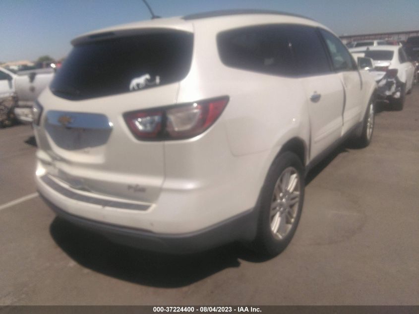2015 CHEVROLET TRAVERSE LT - 1GNKRGKD6FJ125702