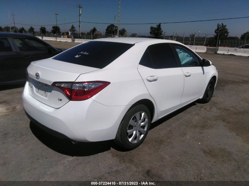 2015 TOYOTA COROLLA L/LE/S/S PLUS/LE PLUS - 5YFBURHE5FP276531