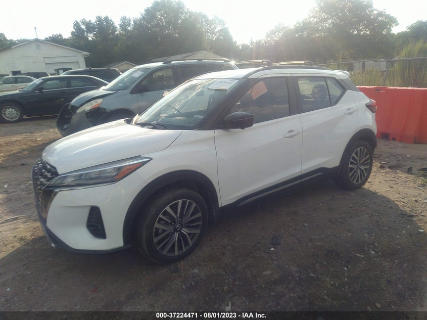 VIN 3N1CP5DV7ML489536 2021 NISSAN KICKS SR