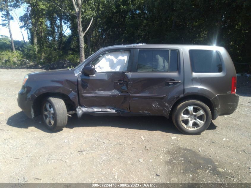 2013 HONDA PILOT EX-L - 5FNYF4H53DB045899