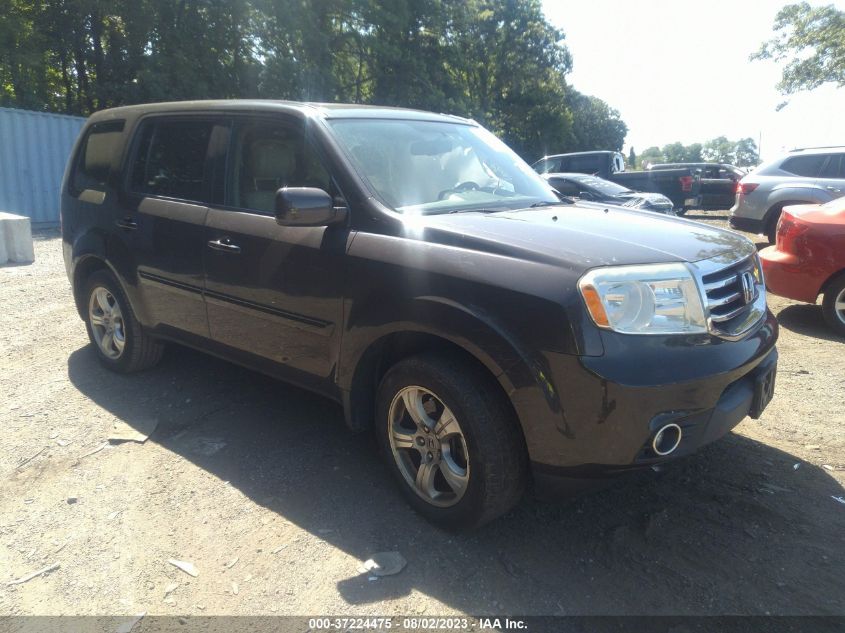 2013 HONDA PILOT EX-L - 5FNYF4H53DB045899