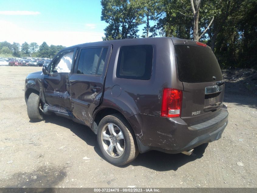 2013 HONDA PILOT EX-L - 5FNYF4H53DB045899
