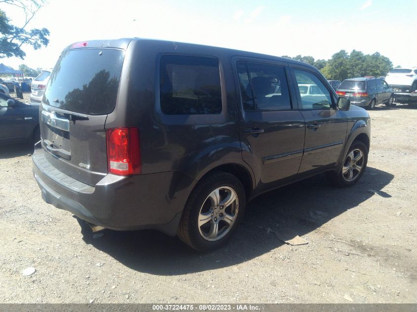 2013 HONDA PILOT EX-L - 5FNYF4H53DB045899