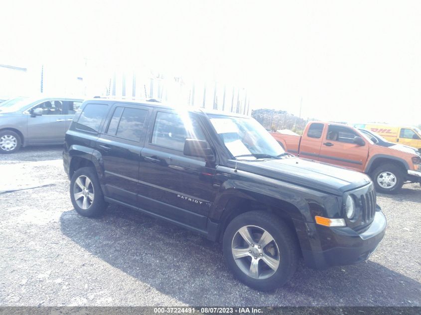 2016 JEEP PATRIOT HIGH ALTITUDE EDITION - 1C4NJRFB2GD804402
