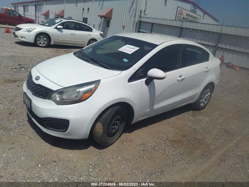 2013 KIA RIO LX - KNADM4A34D6184977