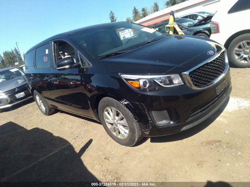 2017 KIA SEDONA LX - KNDMB5C12H6217779