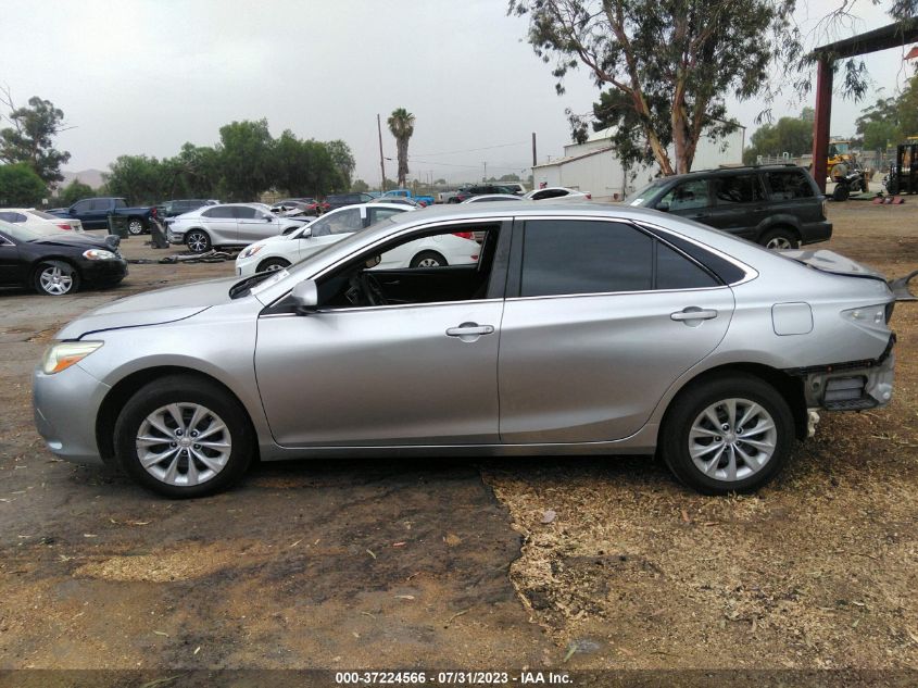 2016 TOYOTA CAMRY XLE/SE/LE/XSE - 4T4BF1FK0GR562278