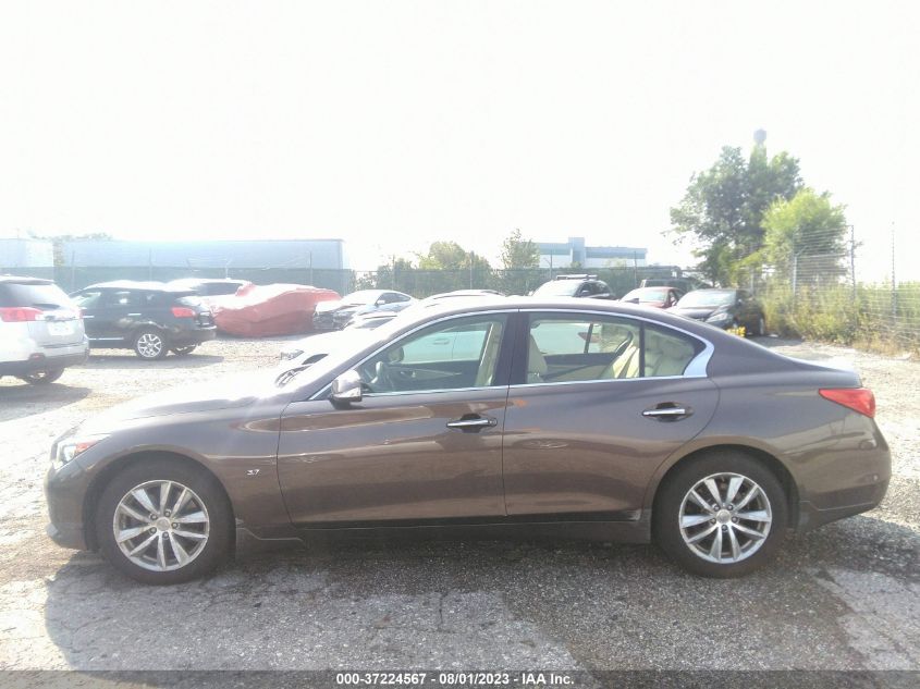 2015 INFINITI Q50 PREMIUM/SPORT - JN1BV7AR0FM417610