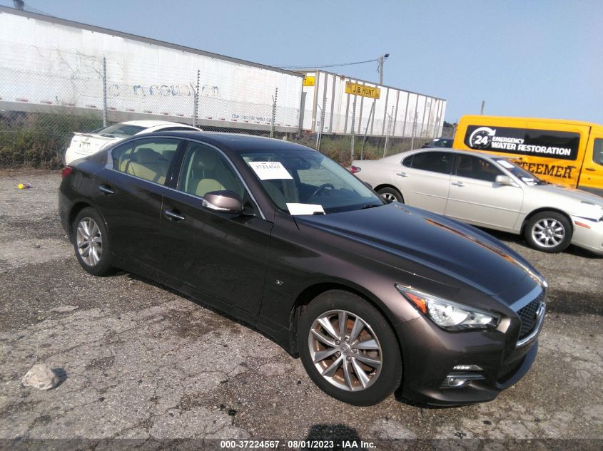 2015 INFINITI Q50 PREMIUM/SPORT - JN1BV7AR0FM417610