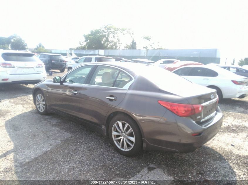 2015 INFINITI Q50 PREMIUM/SPORT - JN1BV7AR0FM417610