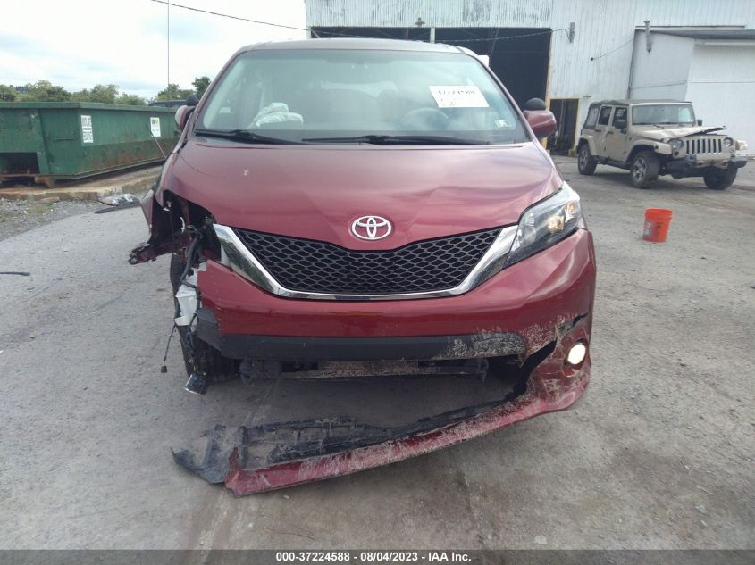 5TDXK3DCXES456588 2014 TOYOTA SIENNA, photo no. 13