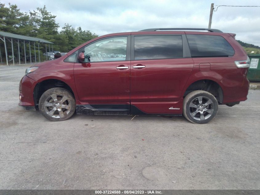 5TDXK3DCXES456588 2014 TOYOTA SIENNA, photo no. 15