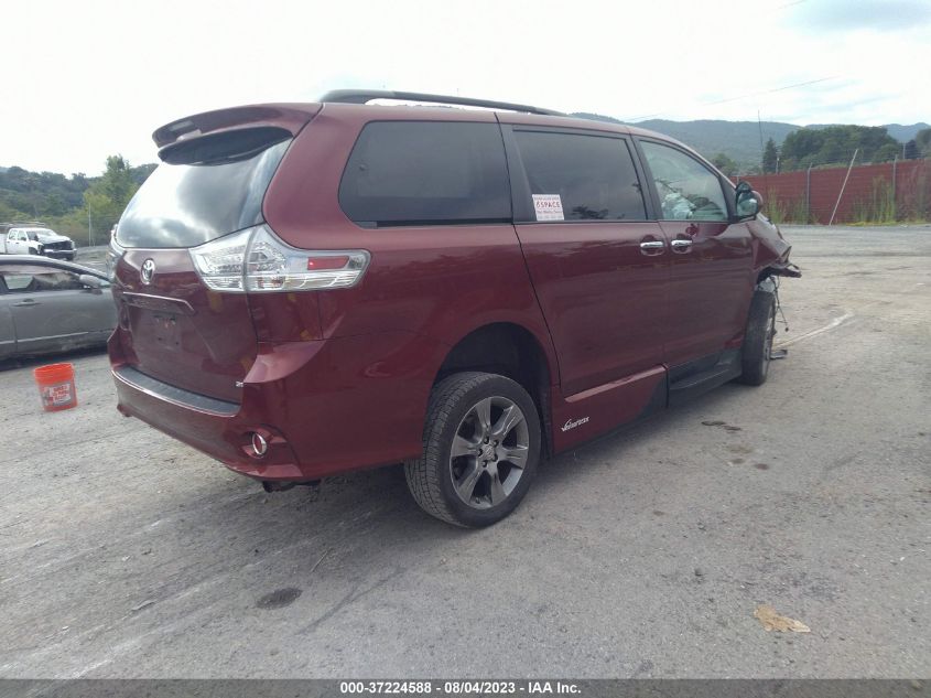 5TDXK3DCXES456588 2014 TOYOTA SIENNA, photo no. 4