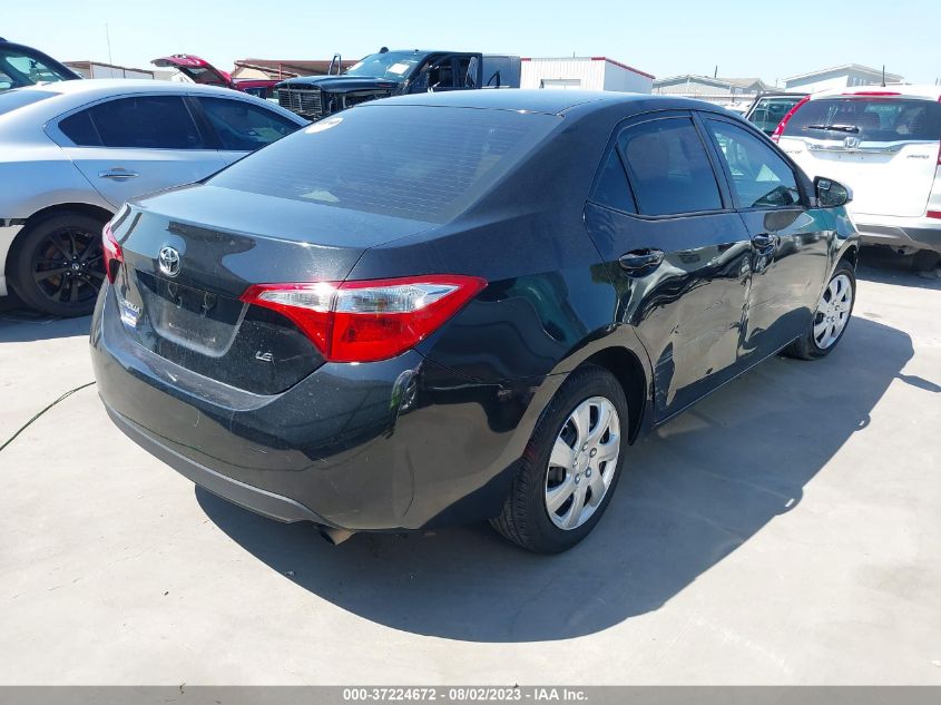 2014 TOYOTA COROLLA L/LE/S/S PLUS/LE PLUS - 5YFBURHE6EP145476