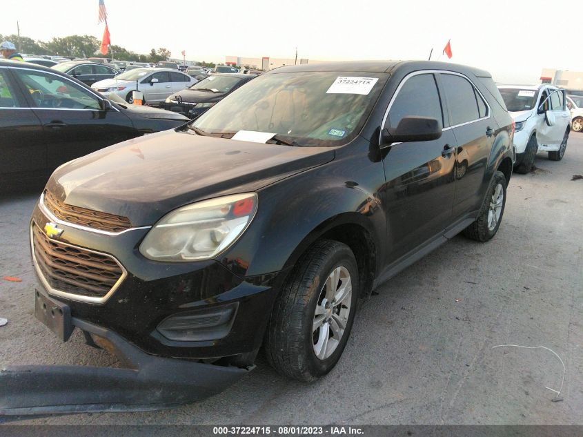 2016 CHEVROLET EQUINOX LS - 2GNALBEK0G1147569