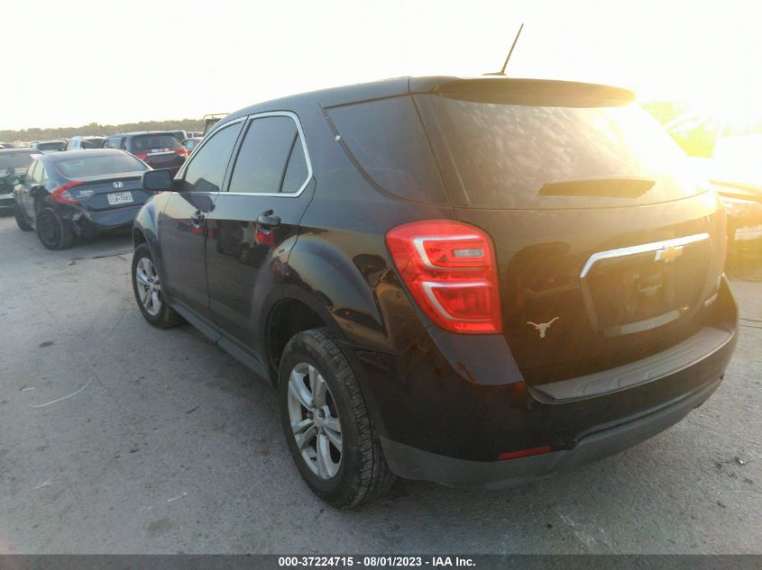 2016 CHEVROLET EQUINOX LS - 2GNALBEK0G1147569