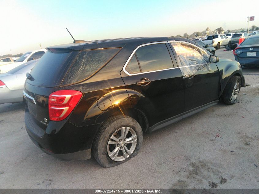 2016 CHEVROLET EQUINOX LS - 2GNALBEK0G1147569