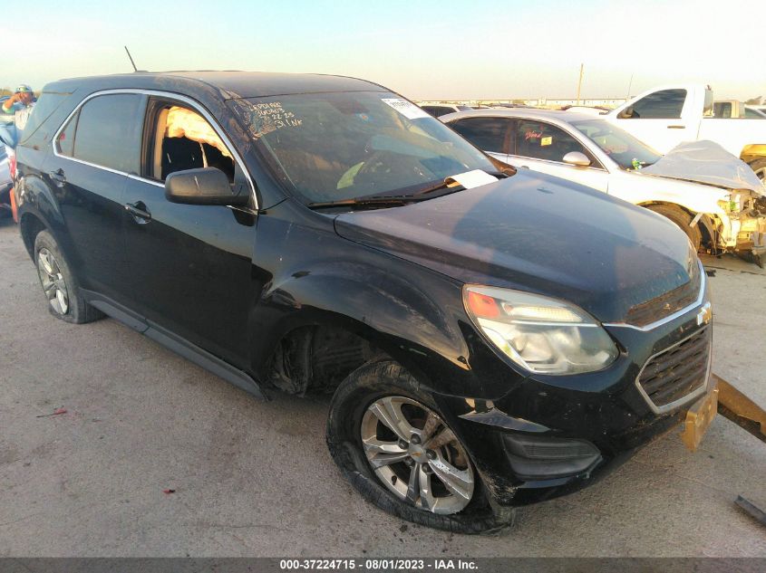 2016 CHEVROLET EQUINOX LS - 2GNALBEK0G1147569