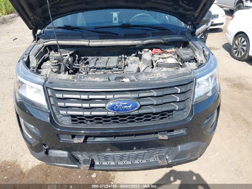 2016 FORD UTILITY POLICE 1FM5K8AR6GGC93086