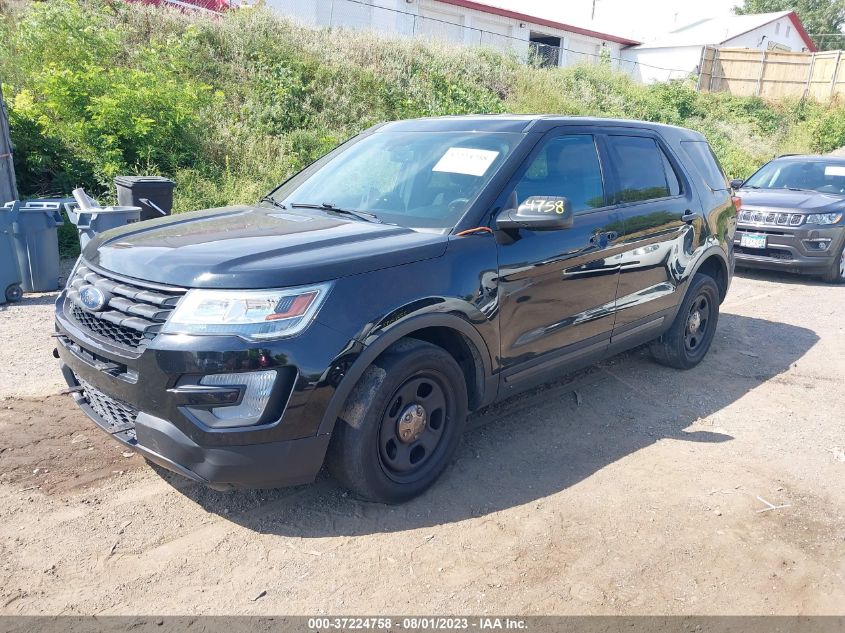 2016 FORD UTILITY POLICE 1FM5K8AR6GGC93086