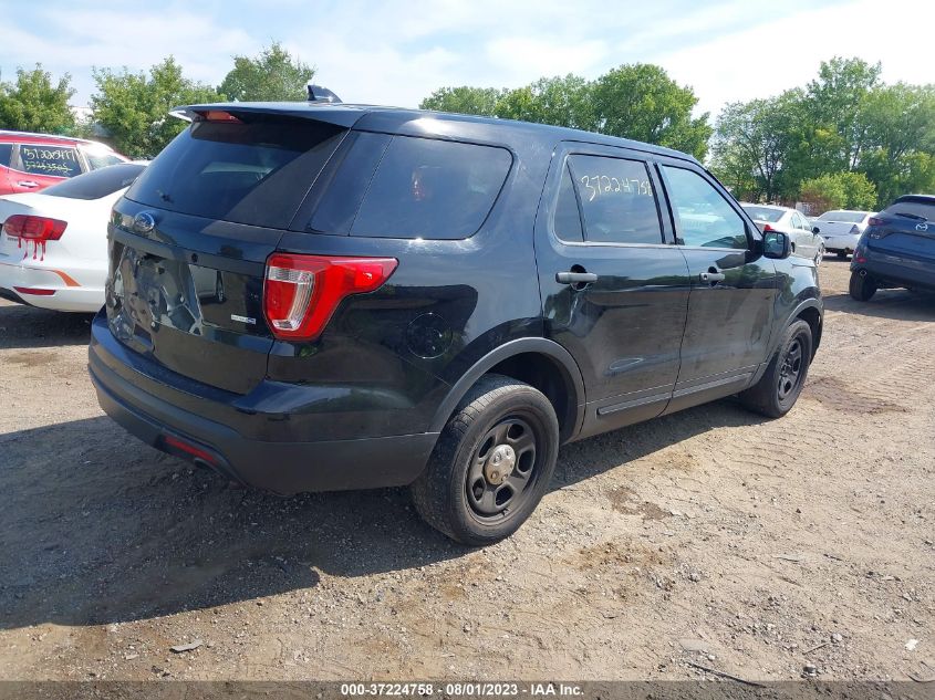 2016 FORD UTILITY POLICE 1FM5K8AR6GGC93086