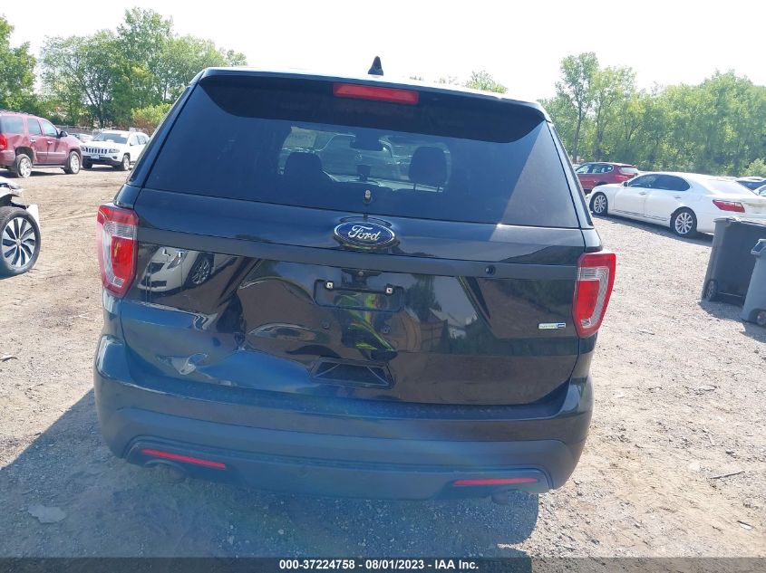2016 FORD UTILITY POLICE 1FM5K8AR6GGC93086