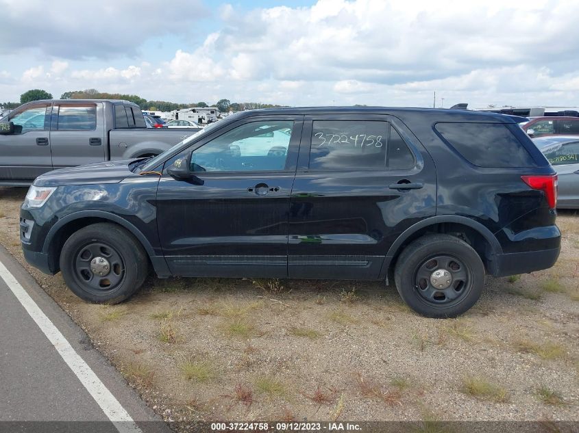 2016 FORD UTILITY POLICE 1FM5K8AR6GGC93086