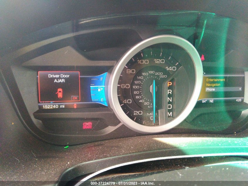 2014 FORD EXPLORER LIMITED - 1FM5K7F82EGB58100