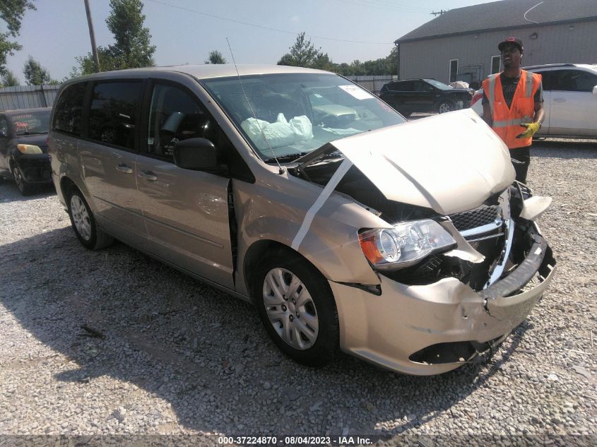 2014 DODGE GRAND CARAVAN SE - 2C4RDGBG3ER380334