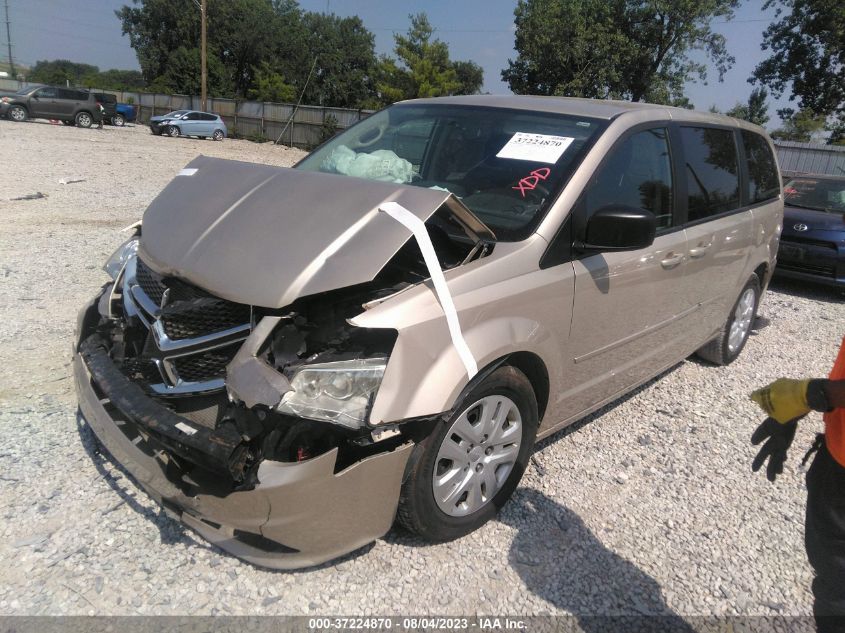 2014 DODGE GRAND CARAVAN SE - 2C4RDGBG3ER380334