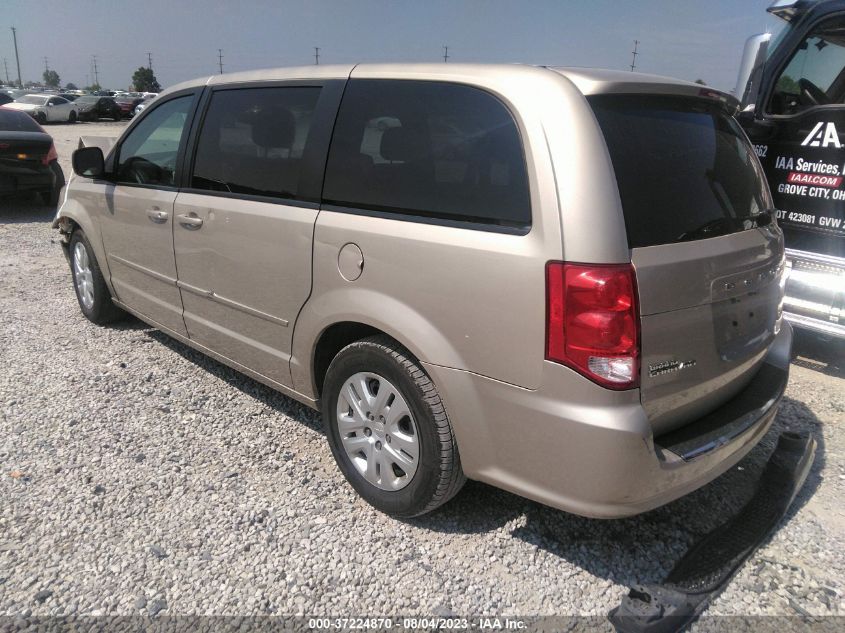 2014 DODGE GRAND CARAVAN SE - 2C4RDGBG3ER380334