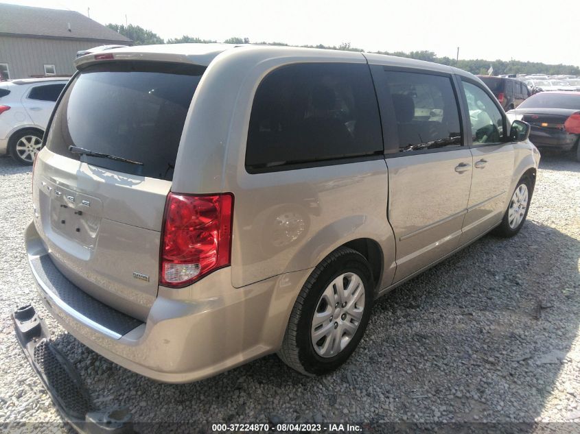 2014 DODGE GRAND CARAVAN SE - 2C4RDGBG3ER380334