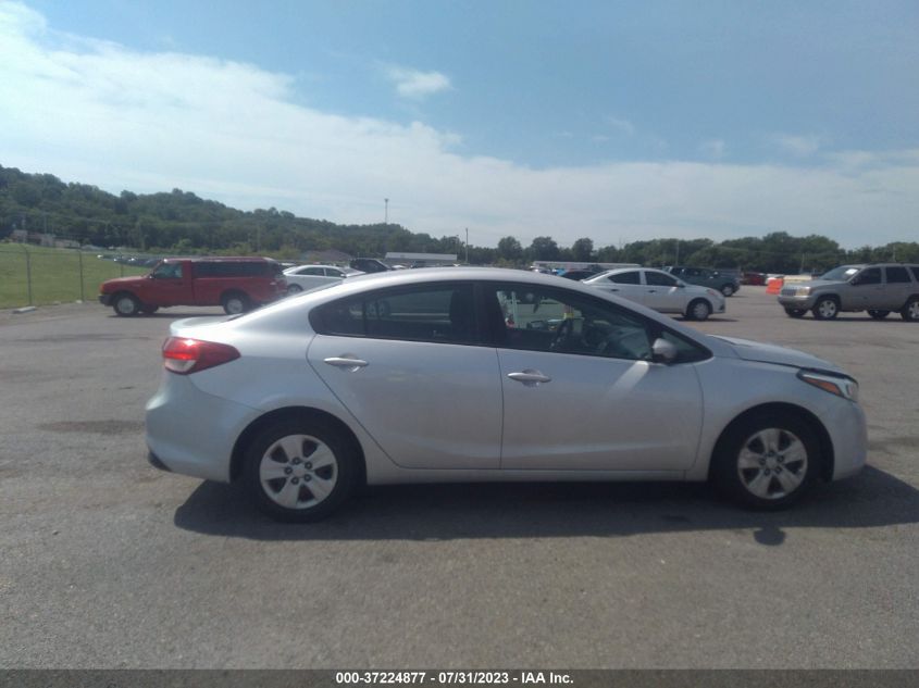 2017 KIA FORTE LX - 3KPFK4A73HE026554